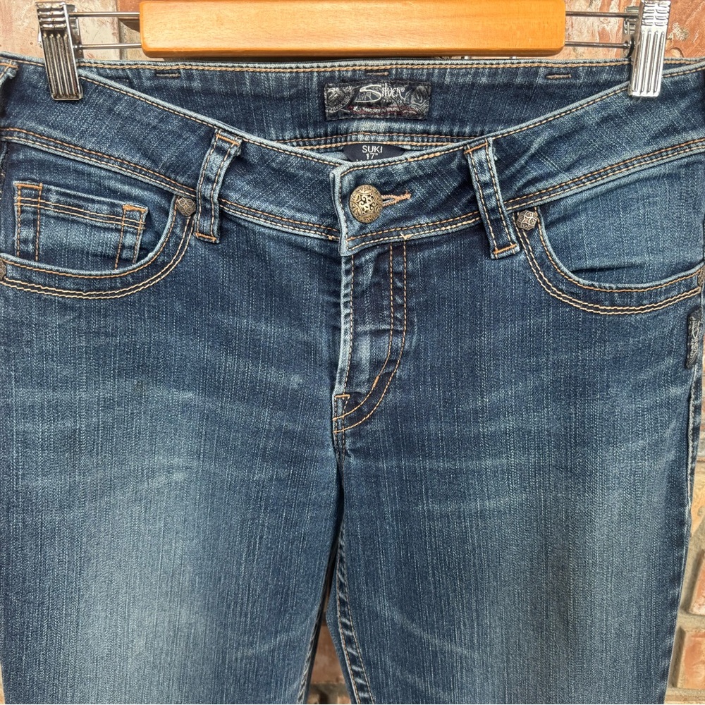 Silver Suki Jeans Dark Blue Wash - 31/34